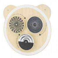 Jeux en bois muraux pour crèche